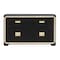 Global Furniture Usa Traditional Glam Glitter Blake Black/Gold Full Bed Group With Lamps 2770 - alternate 3